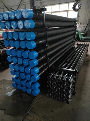 R780 강철 등급 이중 벽 굴착 파이프 길이 3m/4.5m/6m 도구 관절 Od 114.3mm