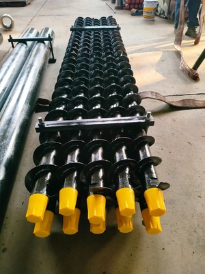 API 표준 이중 벽 굴착 파이프 블랙 블루 컬러 185kg/pc - 100kg/pc 10-60pcs 패키지