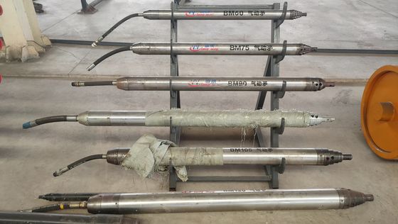 BM Series Pneumatic Mole with 2.1-2.9 Hz Impact Frequency 0.4-0.7 MPa Air Pressure and 1.2-1.6 m3/min Air Volume for HDD Drill Pipe