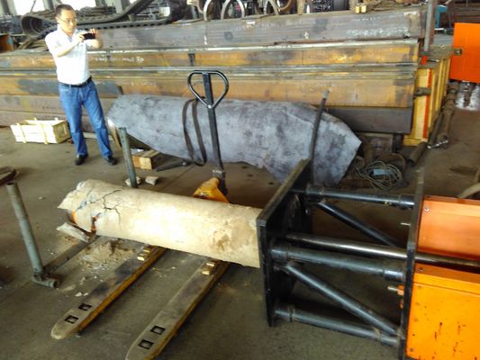 장비 250KN을 파열시키는 11KW 60*600 로드 건설 파이프는 로딩됩니다