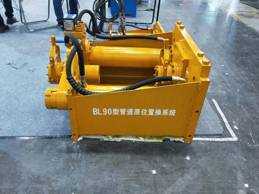 장비 250KN을 파열시키는 11KW 60*600 로드 건설 파이프는 로딩됩니다